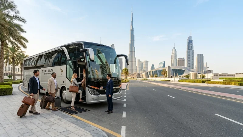 Bus Rental Dubai: How to Plan Group Transportation Without Wasting Time or Budget